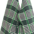 CHECKS GADDA SHOULDER BAG - GREEN