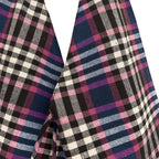 CHECKS GADDA SHOULDER BAG - PINK BLUE