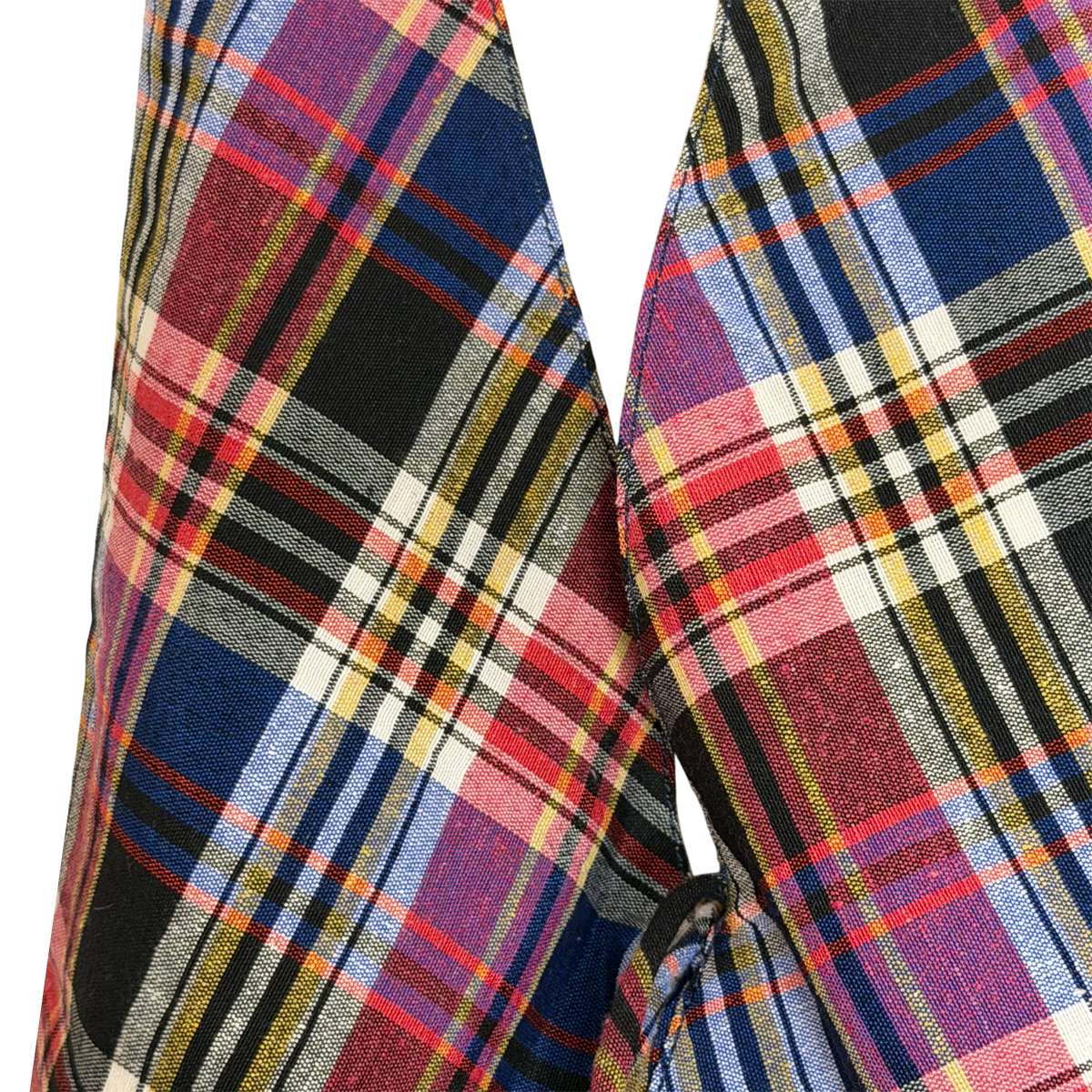 CHECKS GADDA SHOULDER BAG - PINK MULTI