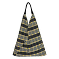 CHECKS GADDA SHOULDER BAG - YELLOW