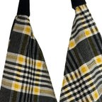 CHECKS GADDA SHOULDER BAG - YELLOW