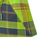 CHECKS SHOULDER BAG - BRIGHT GREEN