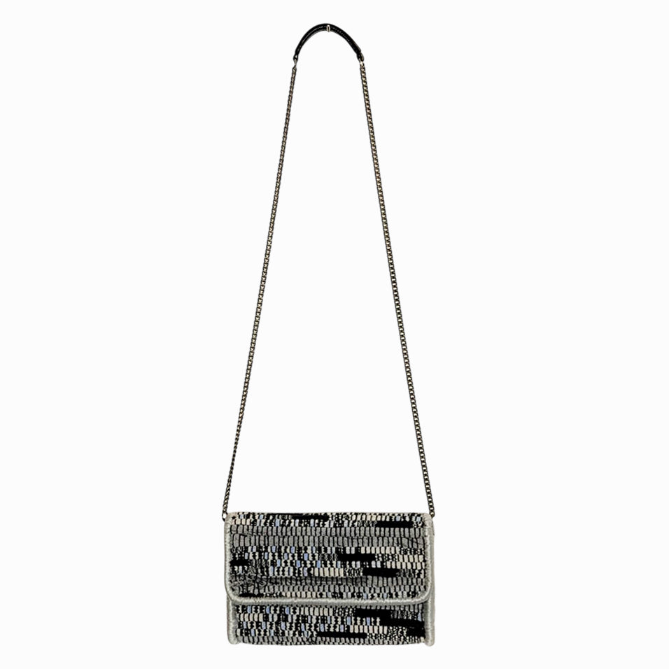 CHINDI CLUTCH BAG - GREY