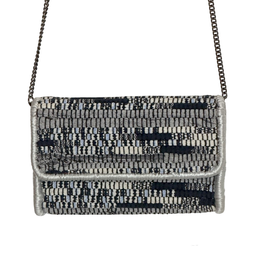 CHINDI CLUTCH BAG - GREY