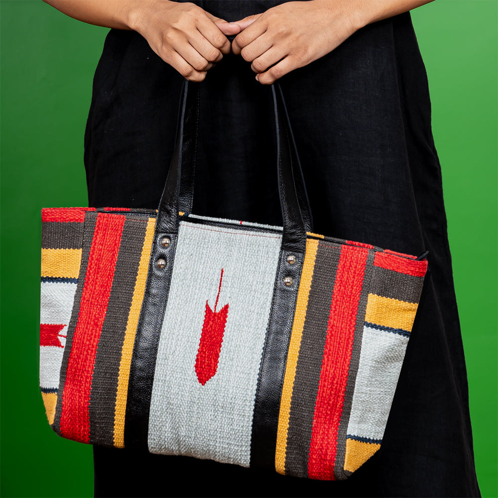 DHURRI HANDBAG - ZIPPED - 020