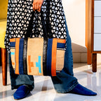 DHURRI HANDBAG - ZIPPED - 021