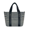 DHURRI MINI - SPST Navy & White - ZIPPED - 001