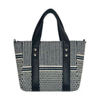 DHURRI MINI - SPST Navy & White - ZIPPED - 001