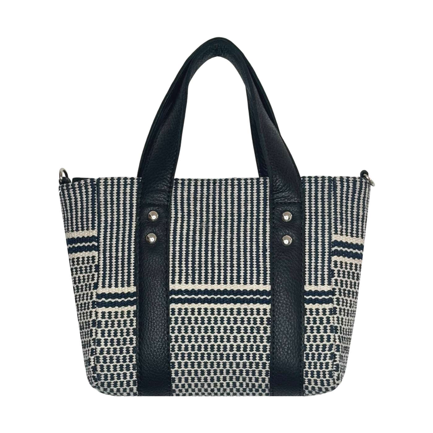 DHURRI MINI - SPST Navy & White - ZIPPED - 001