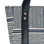 DHURRI MINI - SPST Navy & White - ZIPPED - 001