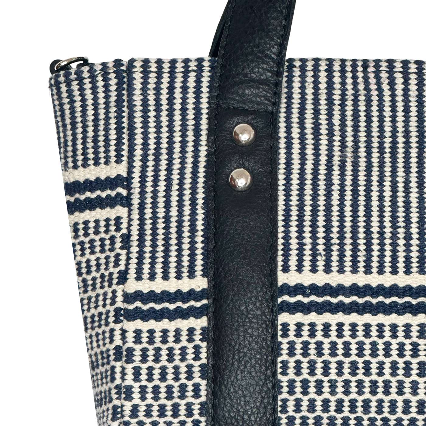 DHURRI MINI - SPST Navy & White - ZIPPED - 001