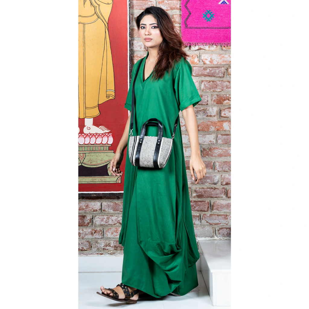 DHURRI MINI SPST - Black & White - ZIPPED - 002