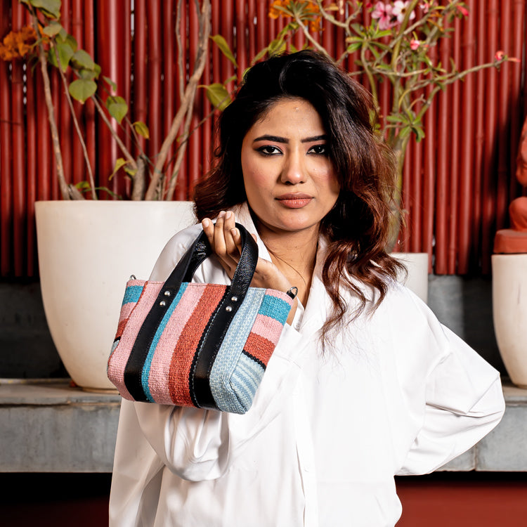 DHURRI MINI TOTE - ZIPPED - 029