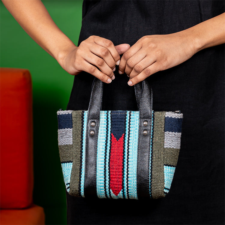 DHURRI MINI TOTE - ZIPPED - 031