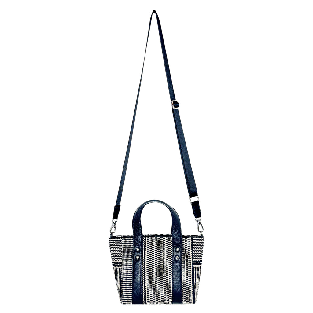 DHURRI MINI SPST - Black & White - ZIPPED - 002