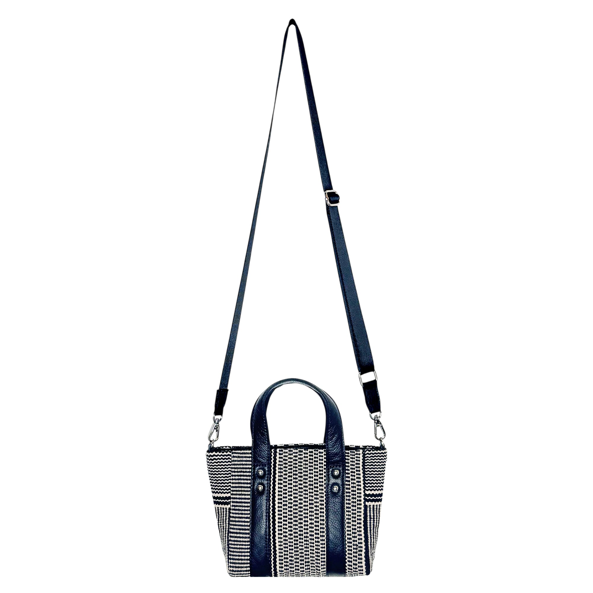 DHURRI MINI SPST - Black & White - ZIPPED - 002