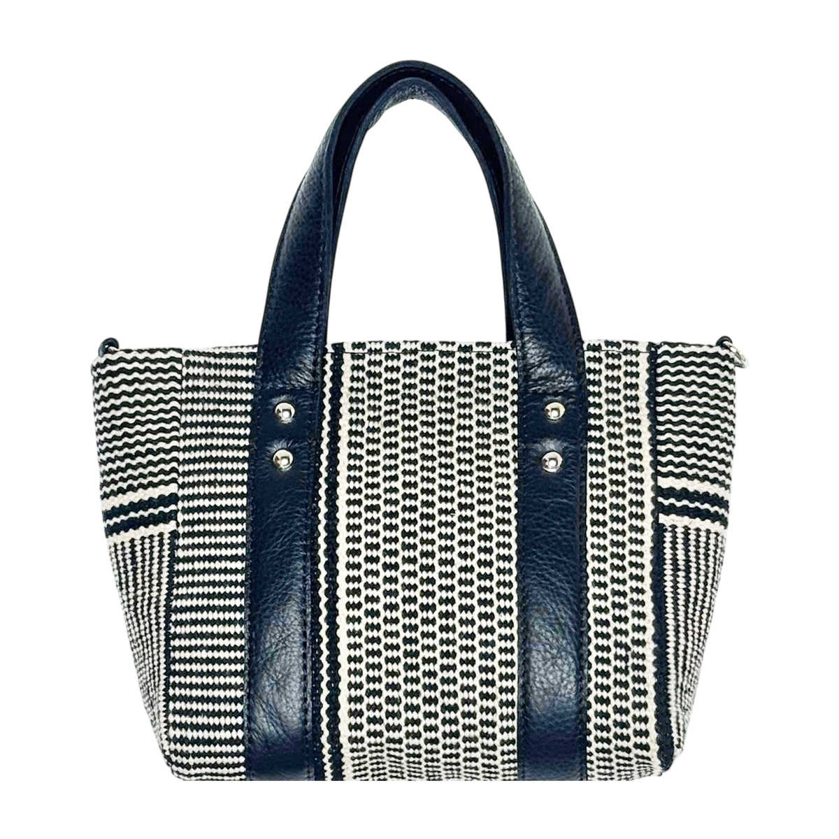 DHURRI MINI SPST - Black & White - ZIPPED - 002