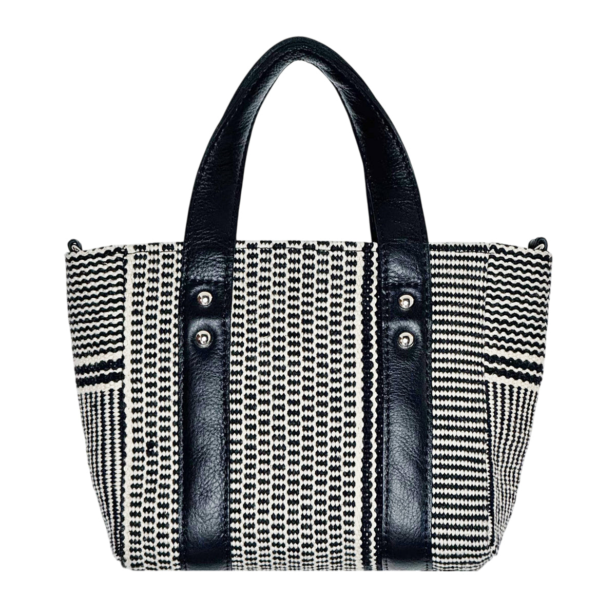 DHURRI MINI SPST - Black & White - ZIPPED - 002