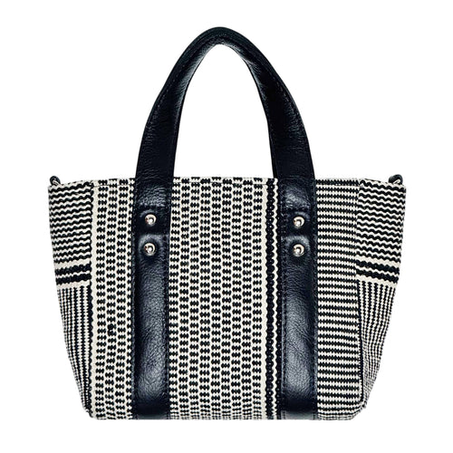 DHURRI MINI SPST - Black & White - ZIPPED - 002