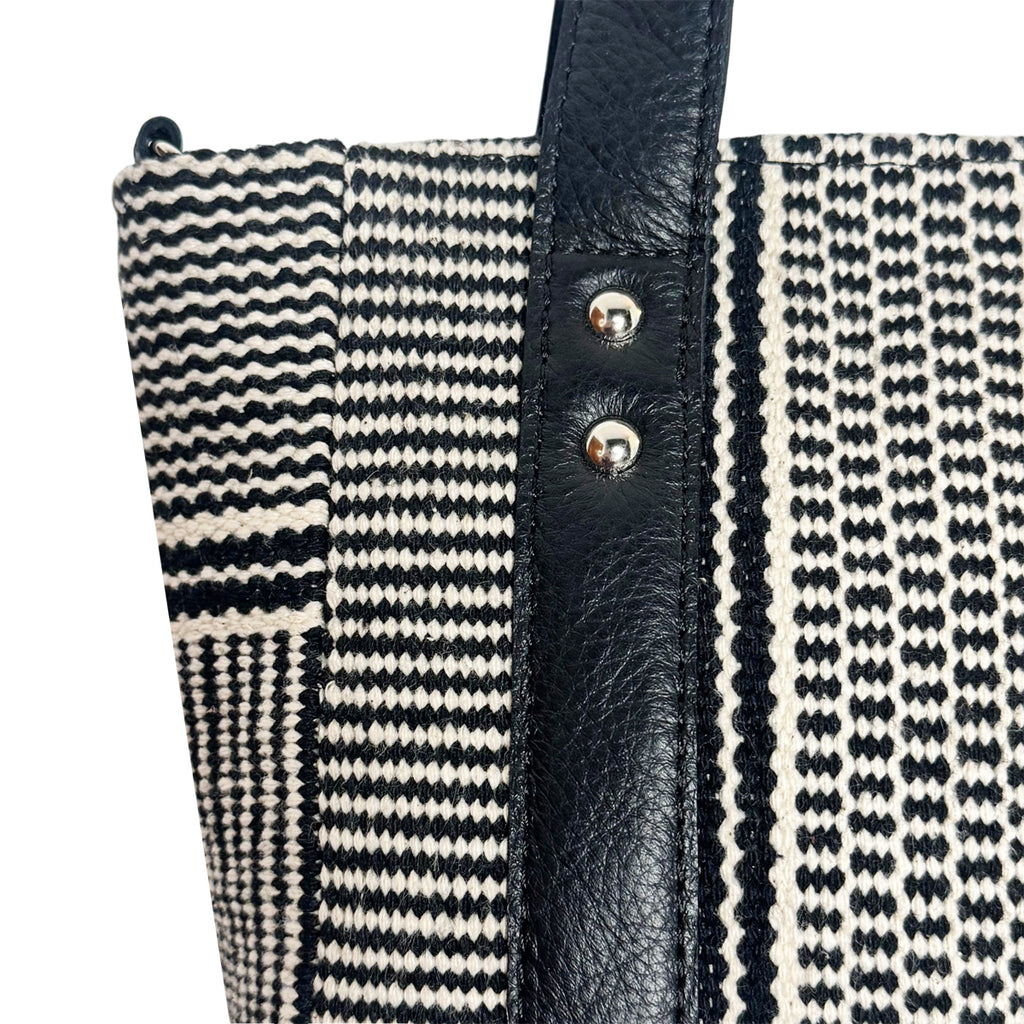 DHURRI MINI SPST - Black & White - ZIPPED - 002
