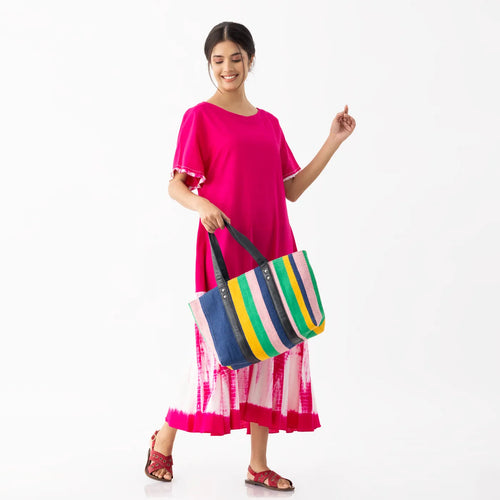 DHURRI HANDBAG - ZIPPED - 001