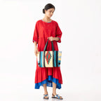 DHURRI HANDBAG - ZIPPED - 005