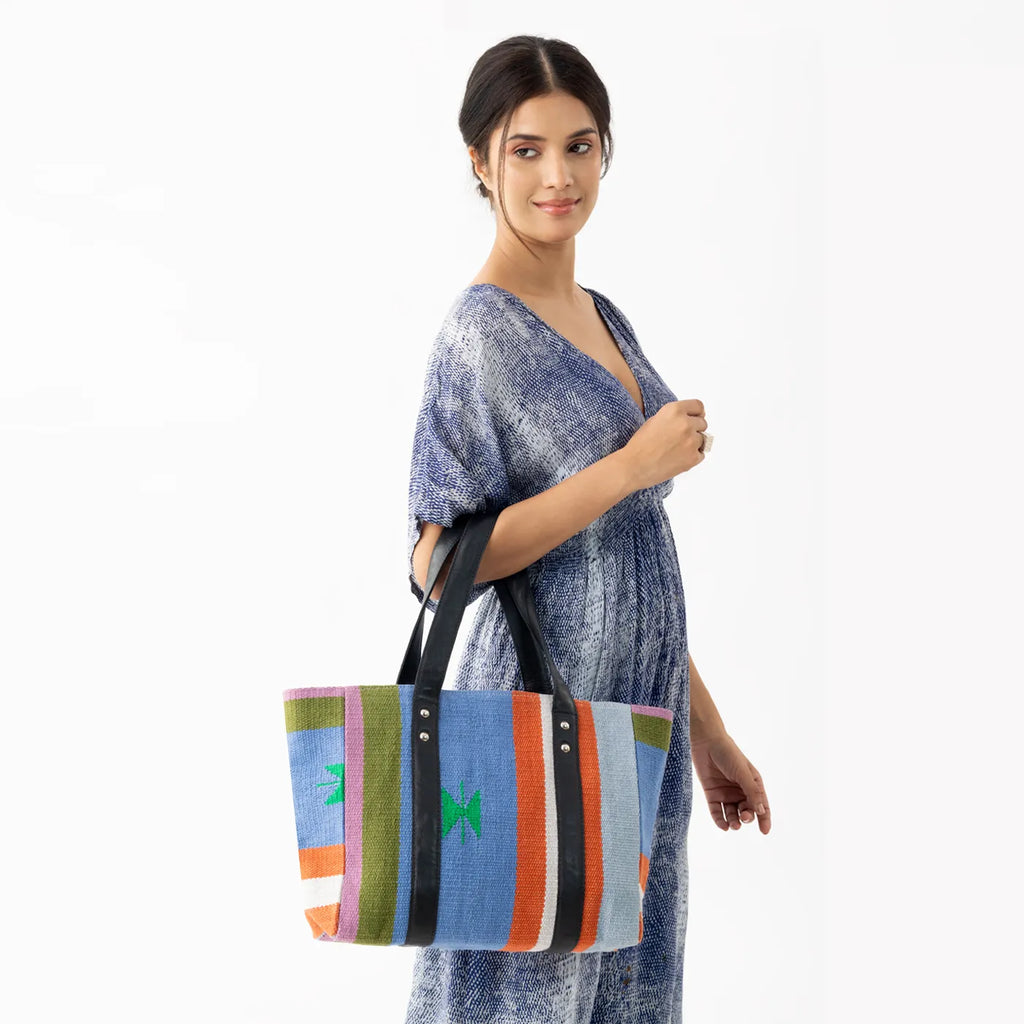 DHURRI HANDBAG - ZIPPED - 006