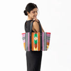 DHURRI SMALL TOTE ZIPPED - 007