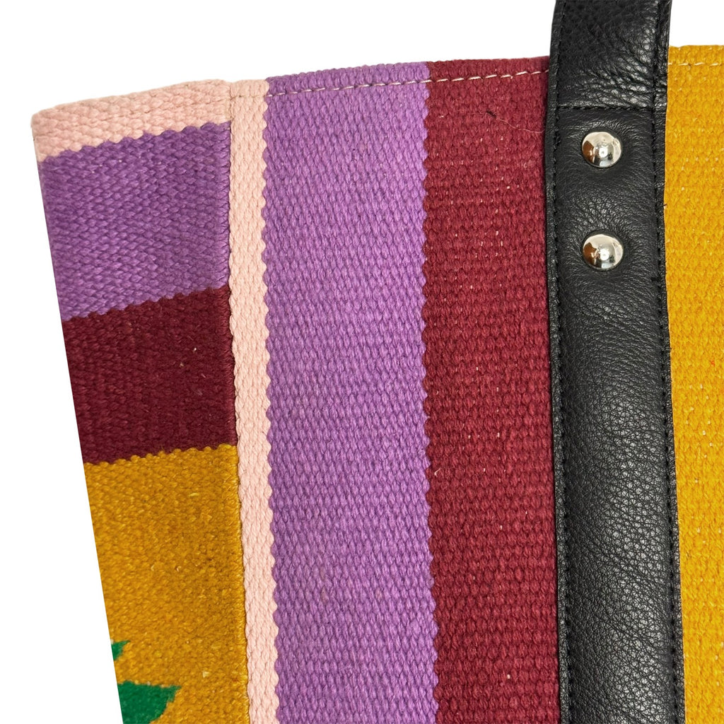 DHURRI SMALL TOTE - ZIPPED - 014