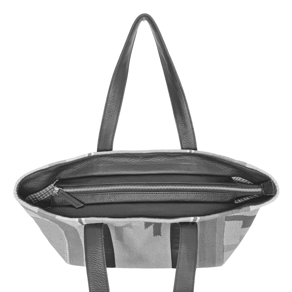 DHURRI SMALL TOTE ZIPPED - 002