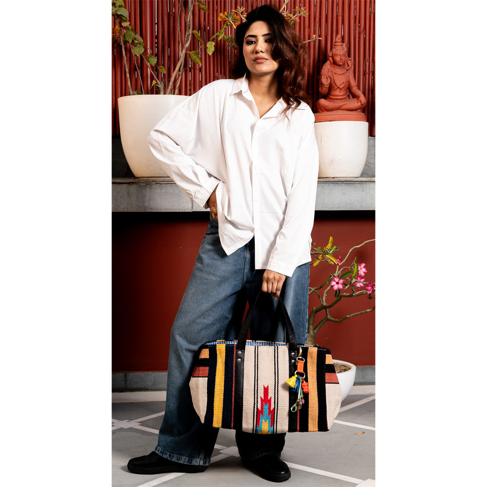 DHURRI SMALL TOTE - 002