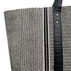 DHURRI TOTE SPST - BLACK & OFF-WHITE