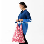 IKAT SHOULDER BAG - CHERRY
