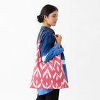 IKAT SHOULDER BAG - CHERRY