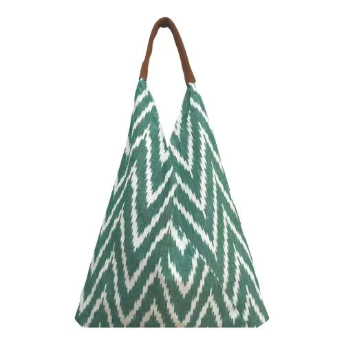 IKAT SHOULDER BAG - GREEN