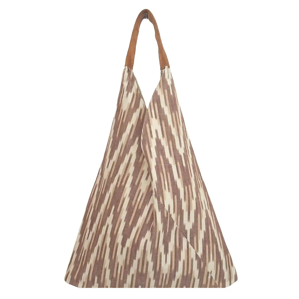 IKAT SHOULDER BAG - BEIGE