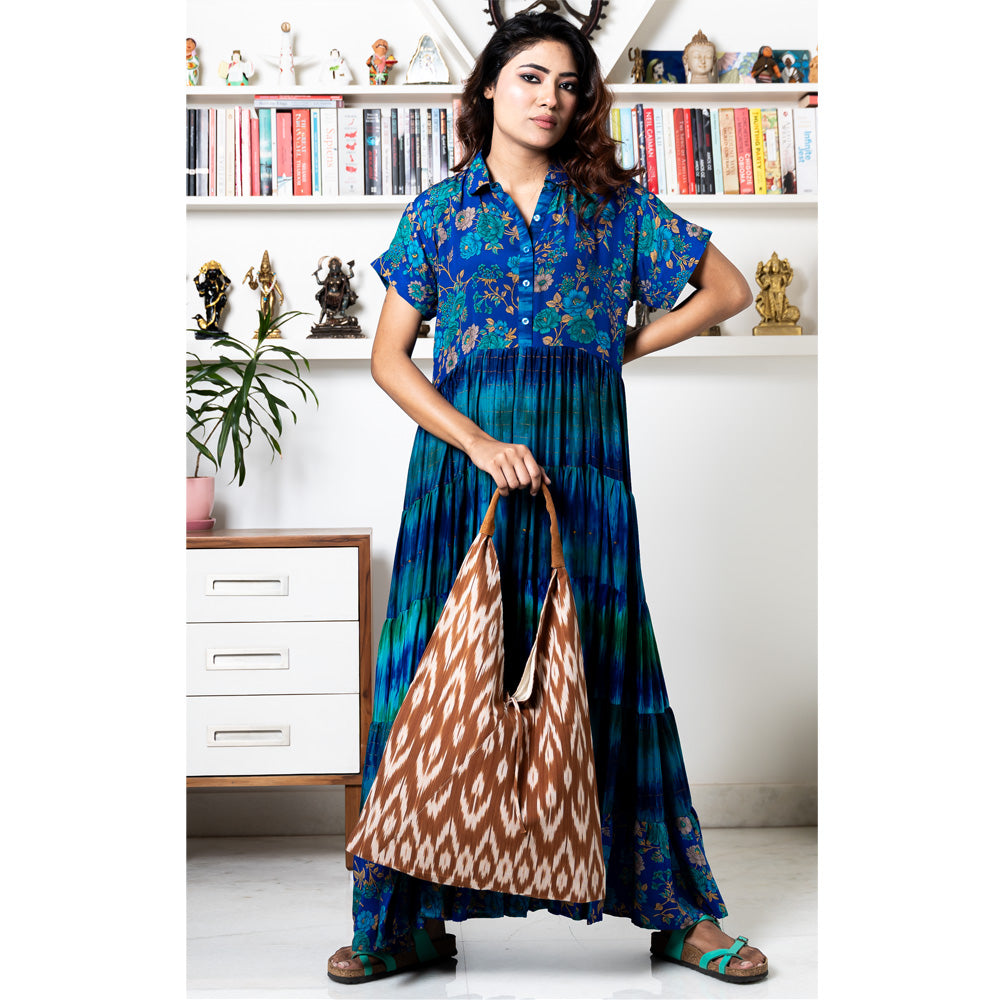 IKAT SHOULDER BAG - RUST