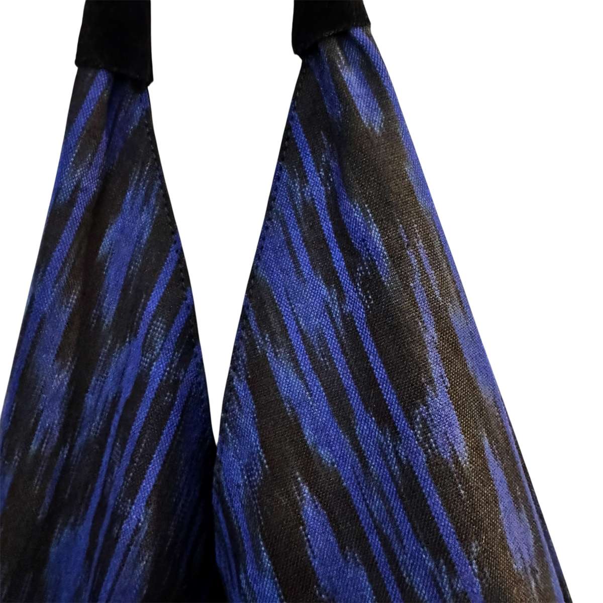 IKAT SHOULDER BAG - BLUE BLACK