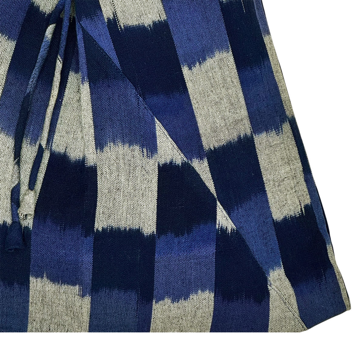 IKAT SHOULDER BAG - BLOCKY BLUES