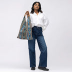 IKAT SHOULDER BAG - MULTI TEAL