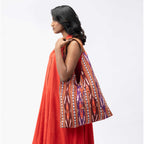 IKAT SHOULDER BAG - MULTI RED
