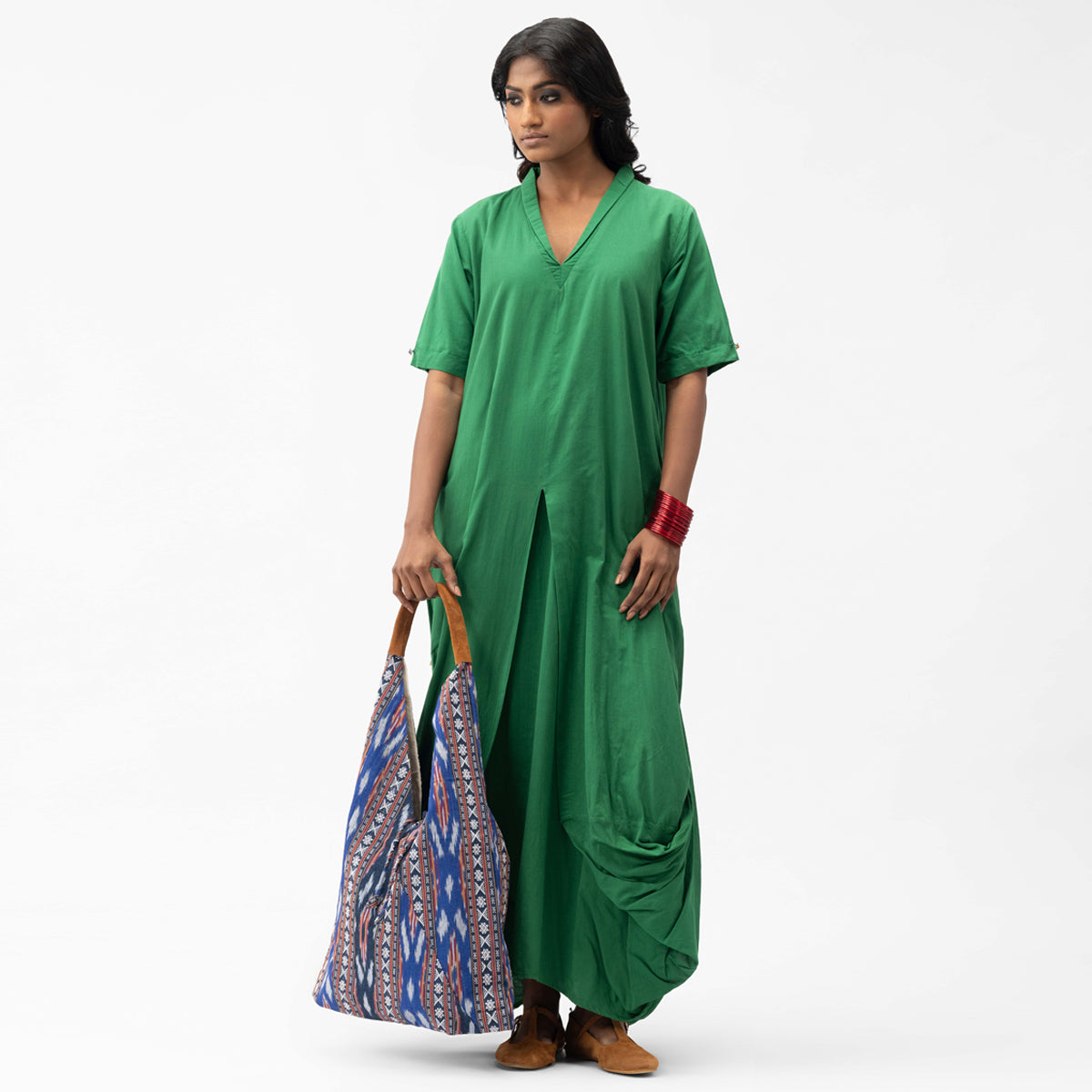 IKAT SHOULDER BAG - MULTI BLUE