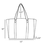 DHURRI SMALL TOTE - ZIPPED - 014