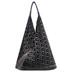 ZARI SARI SHOULDER BAG - BLACK - 011